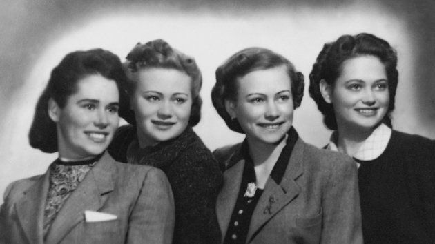 The four Donimirski sisters as young women